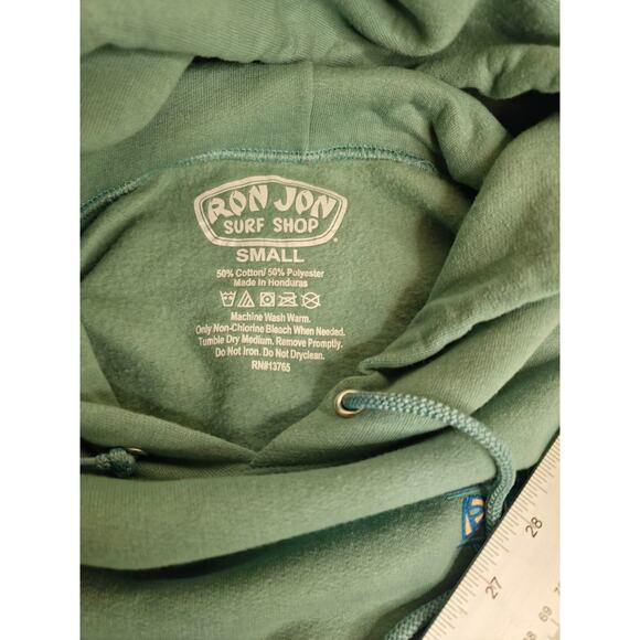 Tropical Vibes – Ron Jon Key West Green Hoodie (M) - Picture 5 of 7